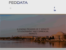 Tablet Screenshot of feddata.com